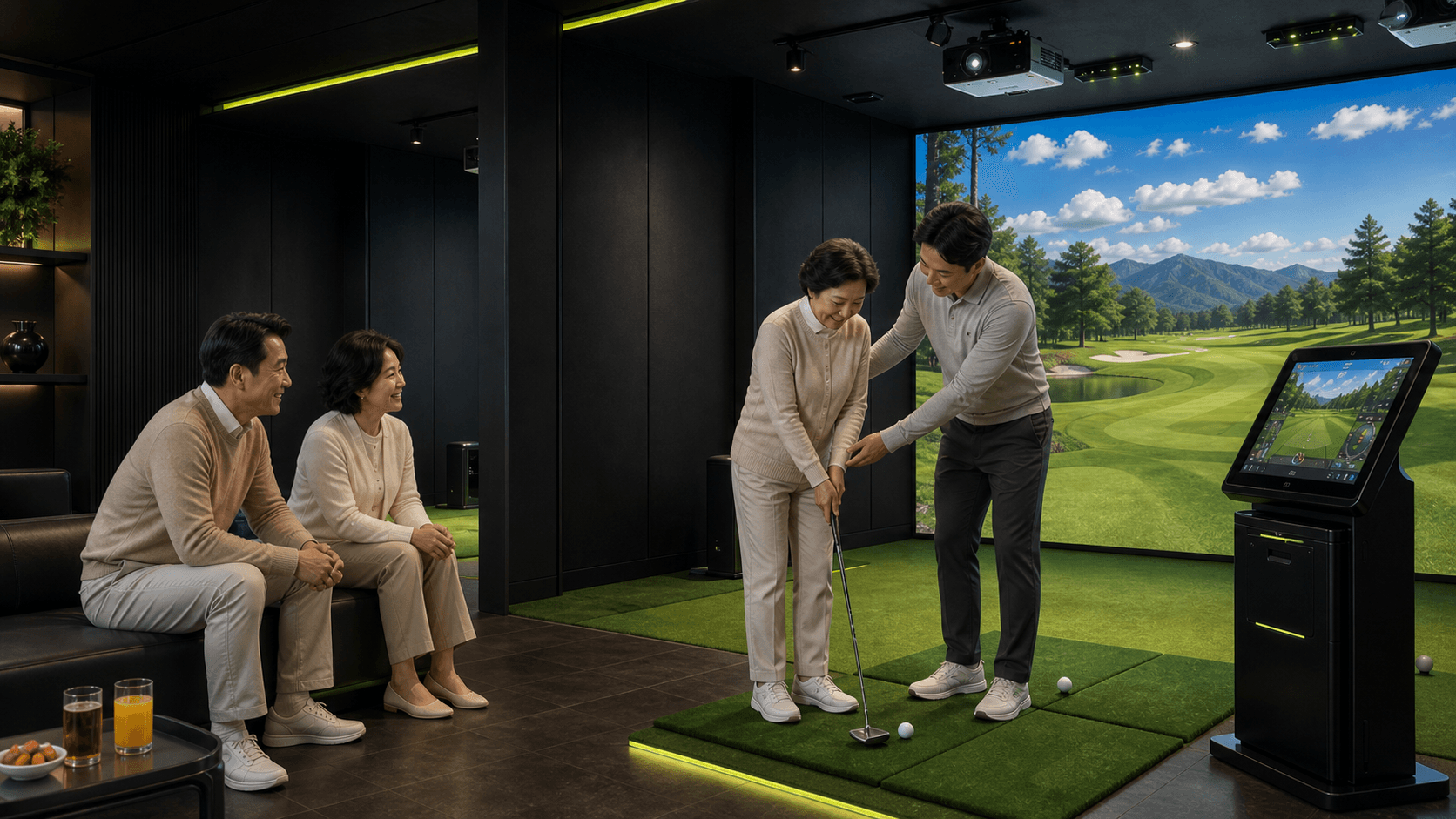 가족 고객이 함께 체험하는 VR FIELD 인천 송도점